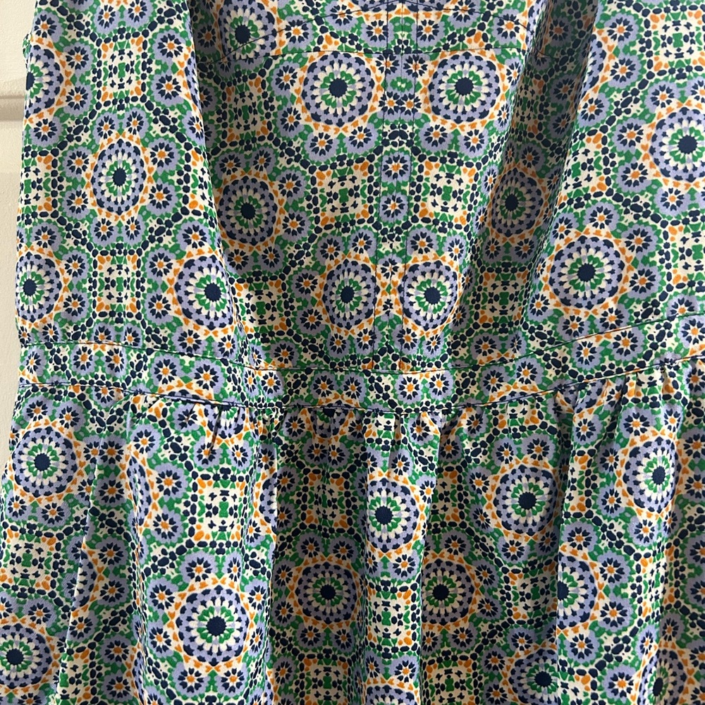 Jcrew Colorful Patterned Sleeveless Dress - Picture 2 of 8